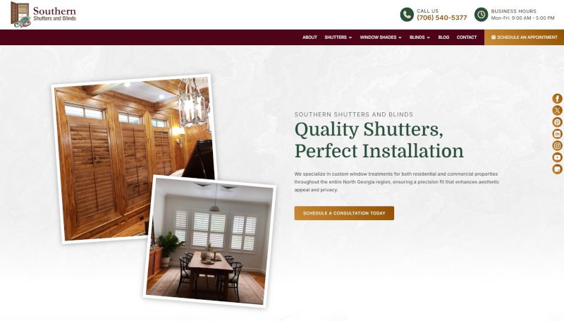 Southern Shutters and Blinds blog