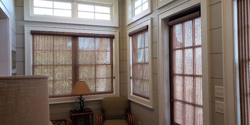 Woven Wood Shades in Athens, Georgia